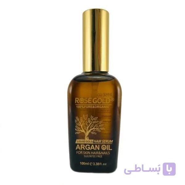 روغن آرگان رز گلد مدل 3.38fl حجم 100 میلی لیتر