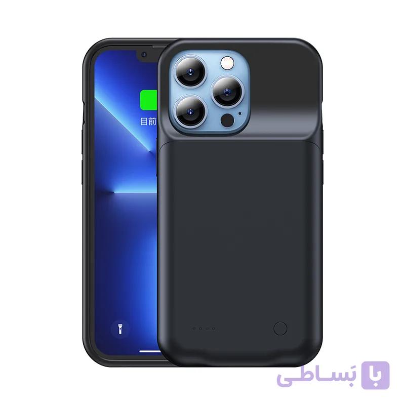 باتری کیس آیفون 13 پرومکس یوسمز مدل CD176 با ظرفیت 4500 میلی آمپر