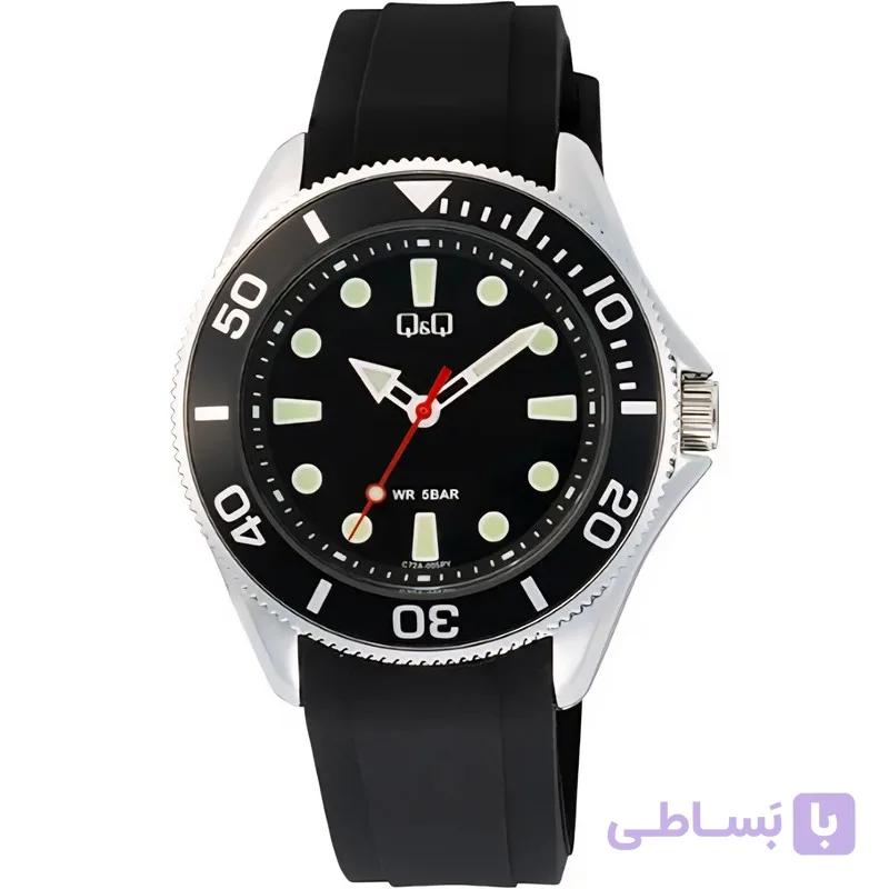 ساعت مچی عقربه‌ای کوارتز مردانه کیو اند کیو مدل C72A-005PY