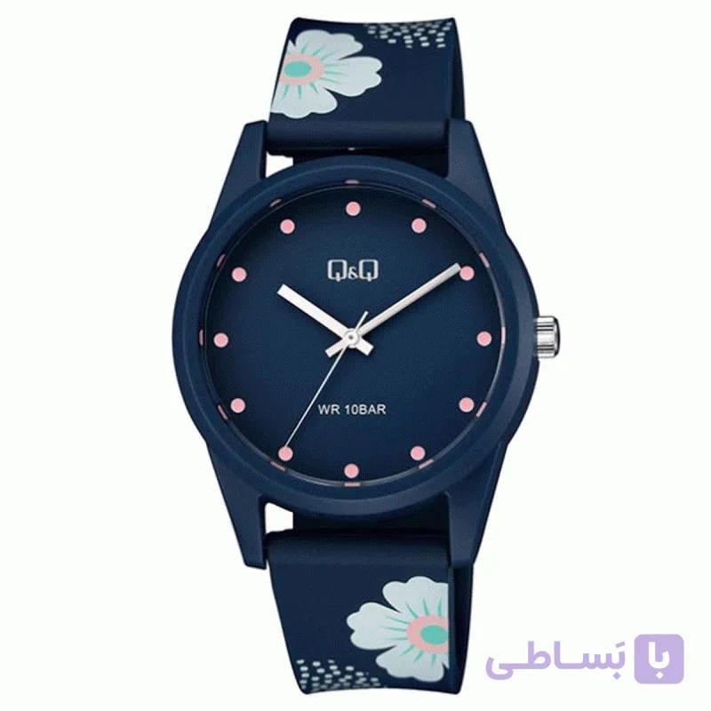 ساعت مچی عقربه ای زنانه کیو اند کیو مدل V08A-003VY