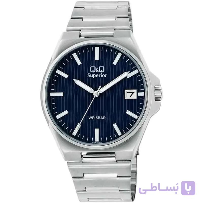 ساعت مچی عقربه‌ای مردانه کوارتز کیو اند کیو مدل S21A-003VY