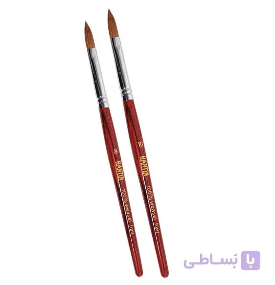 قلم اشکی کاشت ناخن هانتین صددرصد موی طبیعی