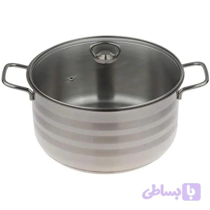 قابلمه استیل سایز 20 دستی لوکس Destylux — تصویر 1
