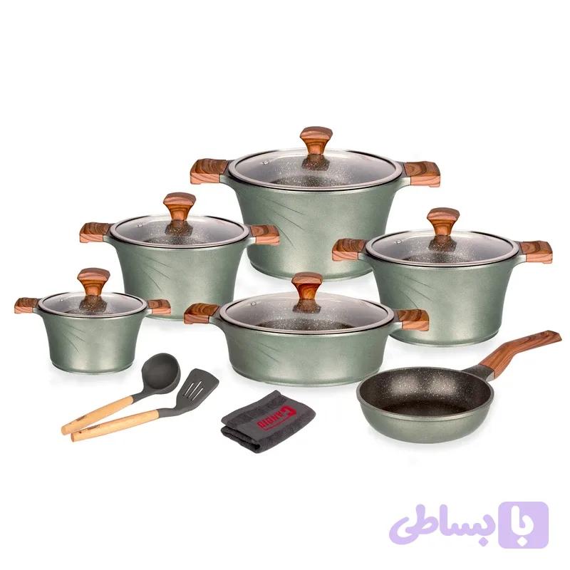 سرویس قابلمه 14 پارچه کاندید مدل سزار — تصویر 1