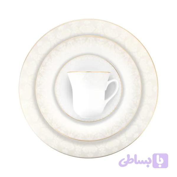 سرویس چینی 108 پارچه کامل سمرقند(چینی زرین) — تصویر 1