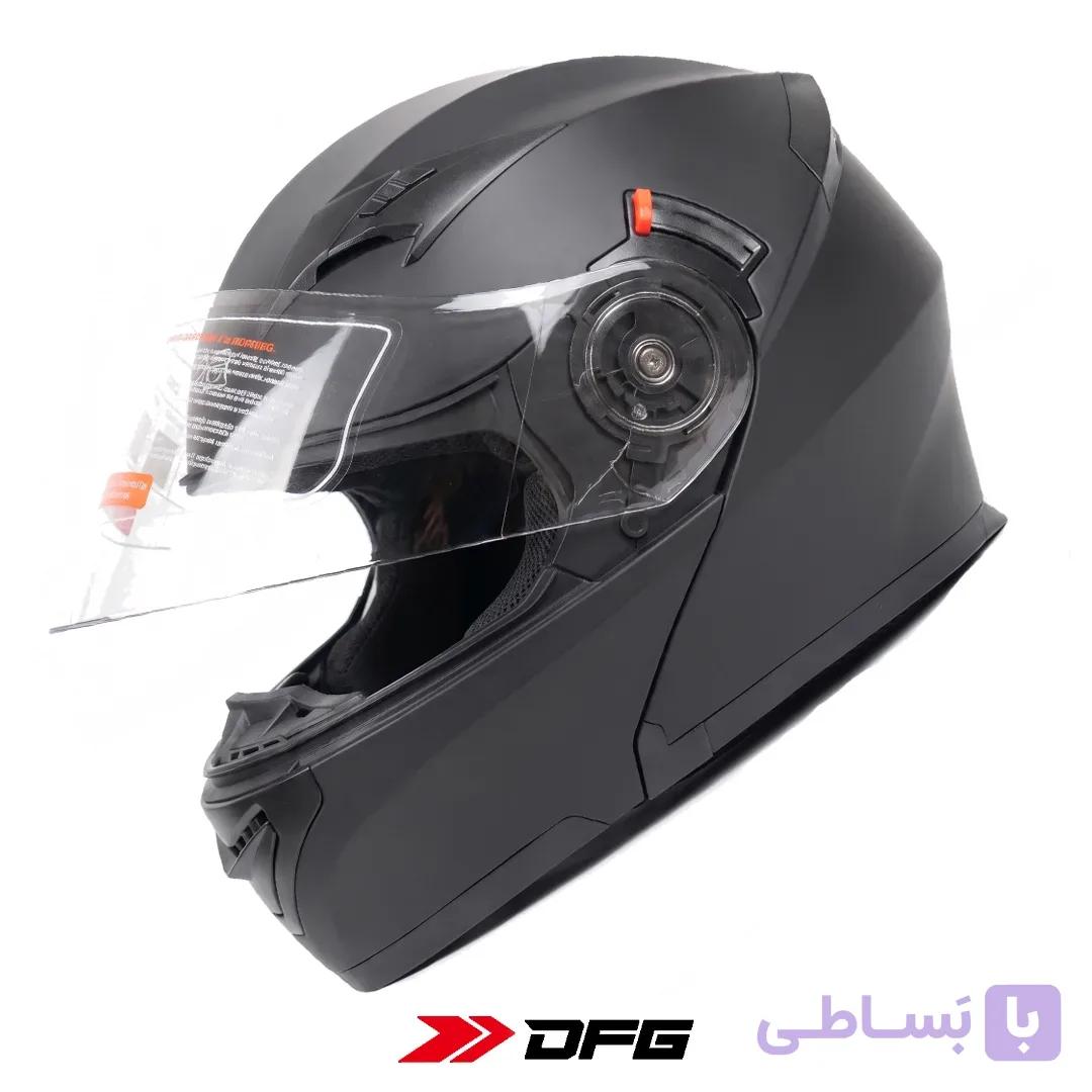 کلاه کاسکت فک متحرک dgf دی اف جی — تصویر 1