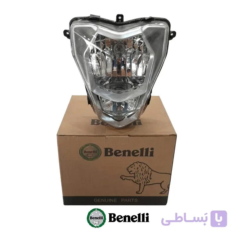بلوری چراغ جلو کامل بنلی 300 دوسیلندر قدیم و 250 تک سیلندر قدیم اصلی