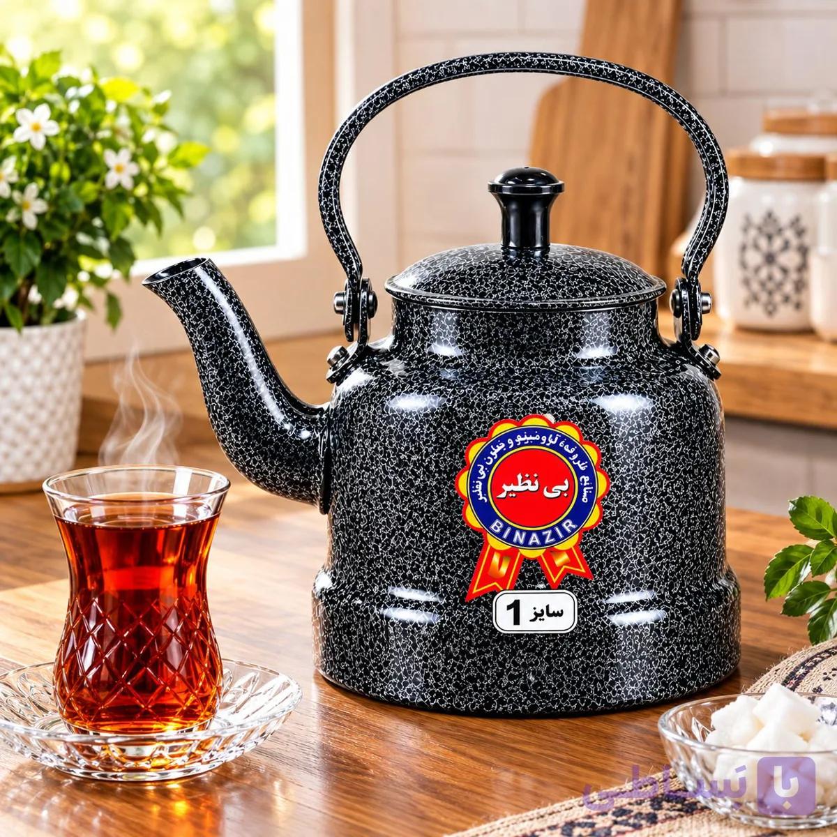 کتری رنگی 1/5 لیتری(پودری الکترواستاتیک)