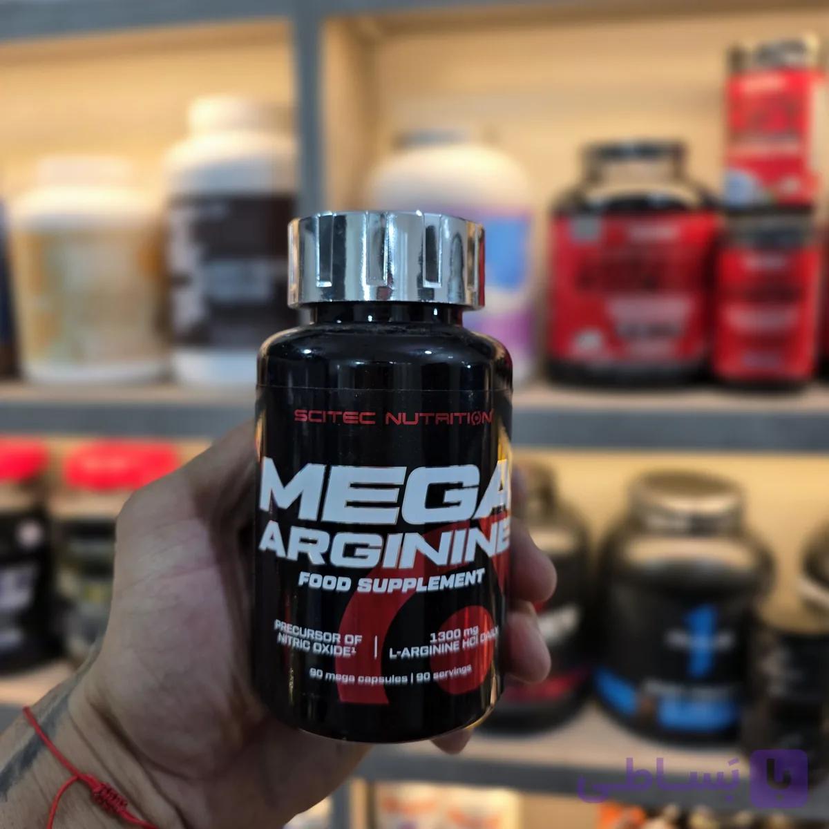 مگا آرژنین (Mega Arginine) سایتک نوتریشن ۹۰ عددی — تصویر 1