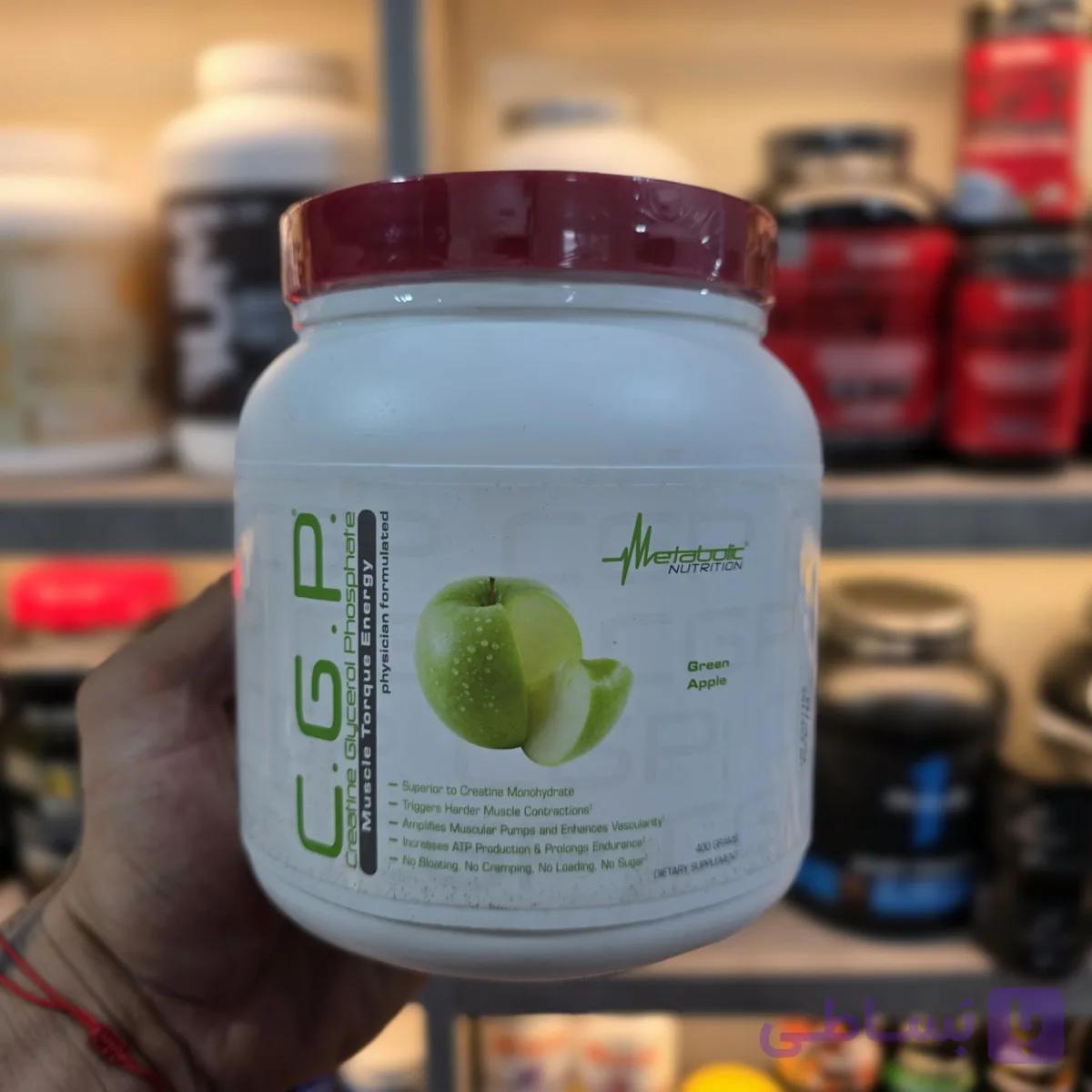 کراتین ترکیبی C.G.P. متابولیک ناتریشن (۴۰۰ گرم) ‌ — تصویر 1