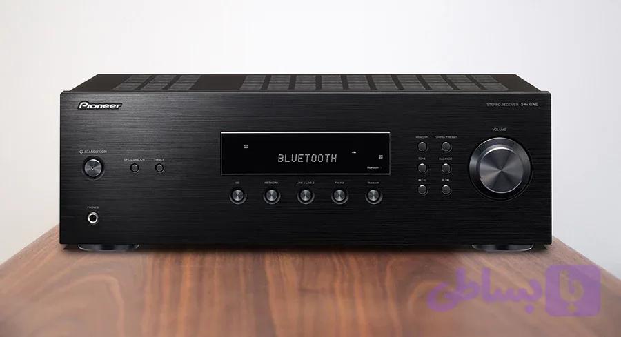 آمپلیفایر Pioneer SX-10AE Stereo Receiver طراحی ساده و تمرکز بر پخش موسیقی