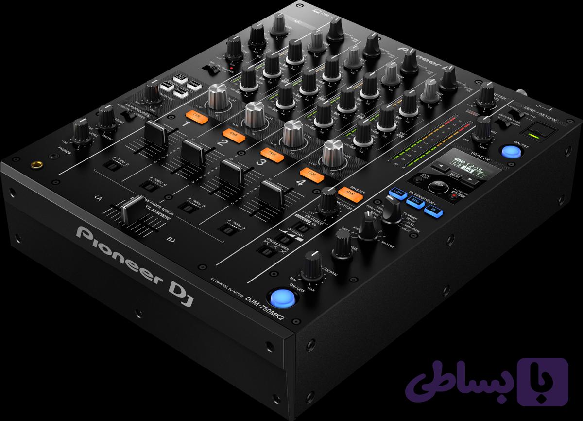 میکسرPIONEER DJM-750MK2 یکی از میکسرهای حرفه‌ای دی‌جی پایونییر