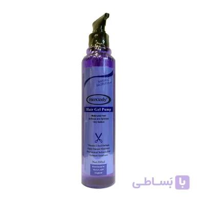 ژل چسب مو پمپی