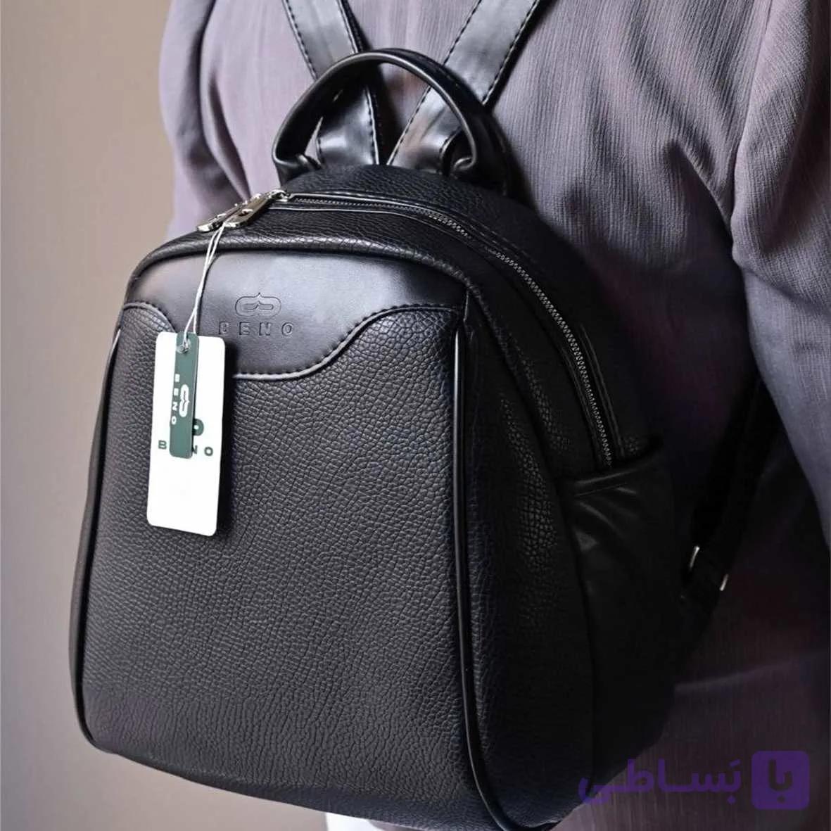 مینی کوله چرم وینورا BENO کد 5008 — تصویر 1