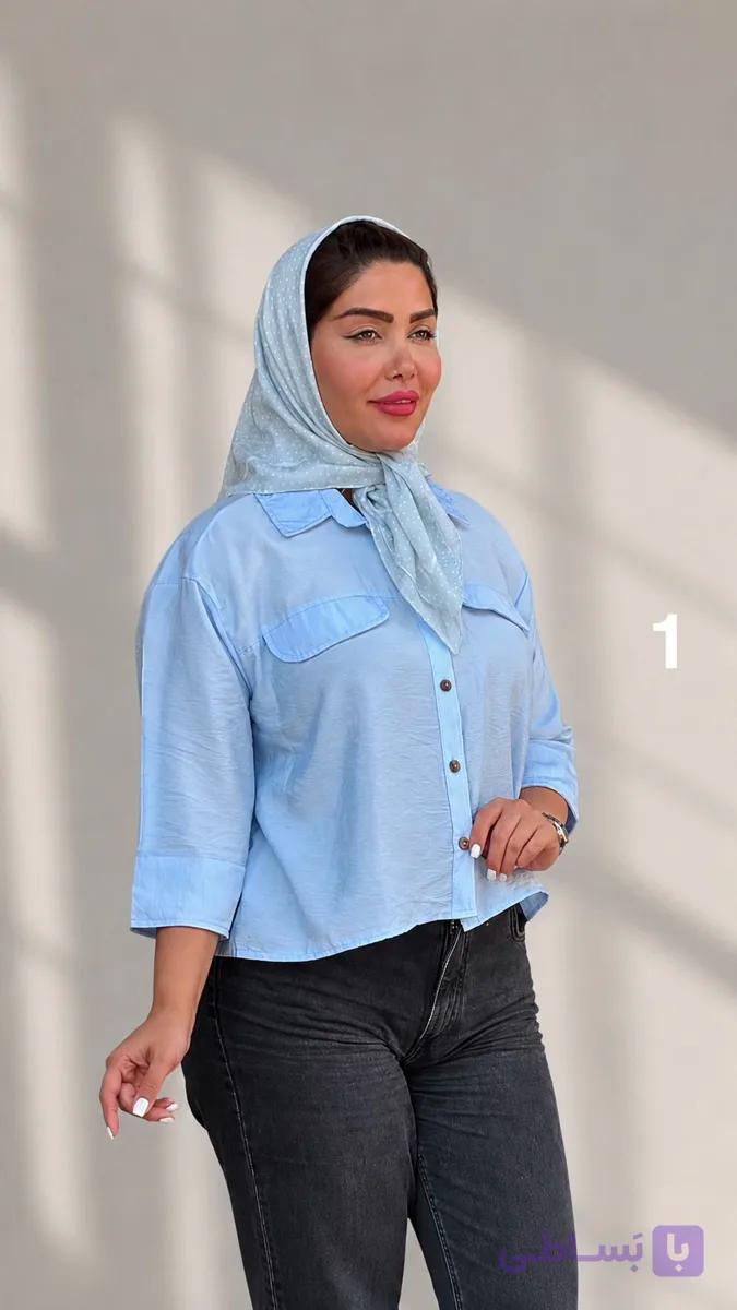 شومیز سیلک وارداتی — تصویر 1