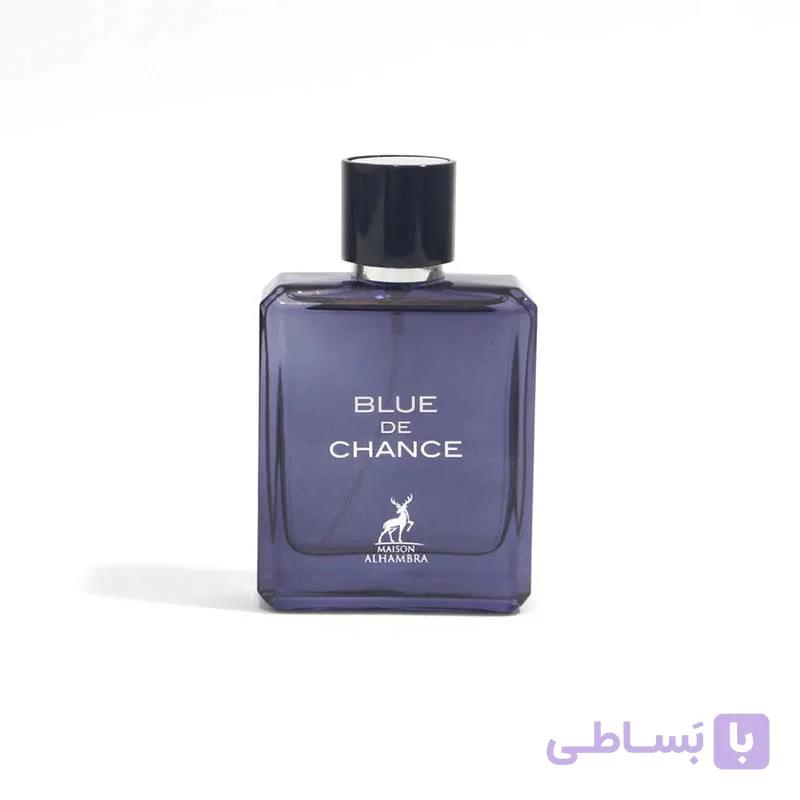 عطر ادوپرفیوم مردانه الحمبرا مدل بلو د شانس حجم ۱۰۰ میلی لیتر
