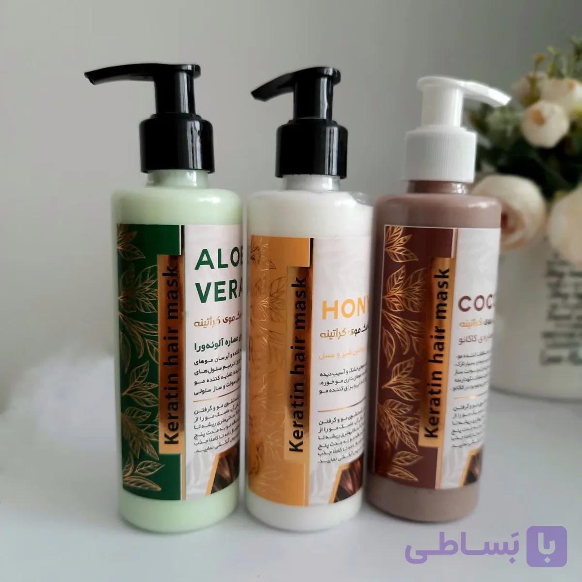 ماسک مو کراتینه داخل حمام 250گرم — تصویر 1