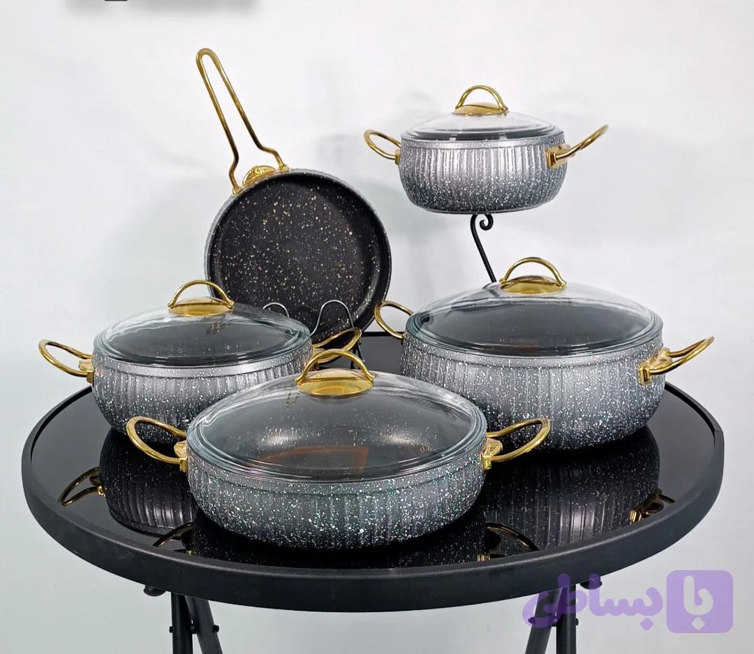 سرویس قابلمه خمره ای evez ترک ۱۰ پارچ