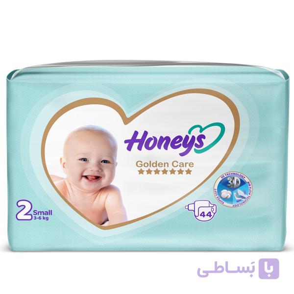 پوشک سایز ۲ هانیز بسته ۴۴ عددی