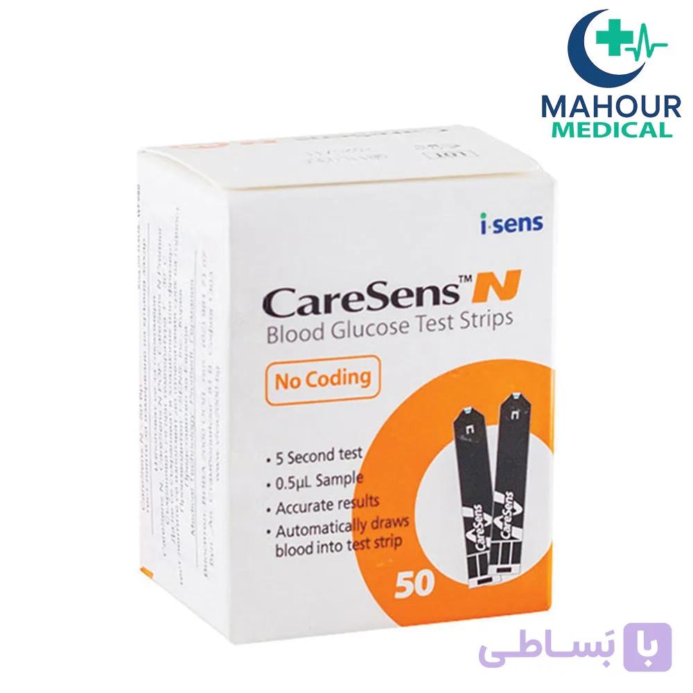 نوار تست قندخون کرسنس ان آی سنس 50 عددی