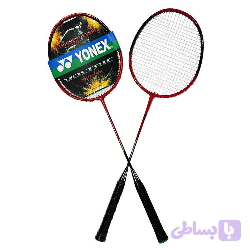 راکت بدمینتون یونکس مدل FORCE II بسته دو عددی — تصویر 1