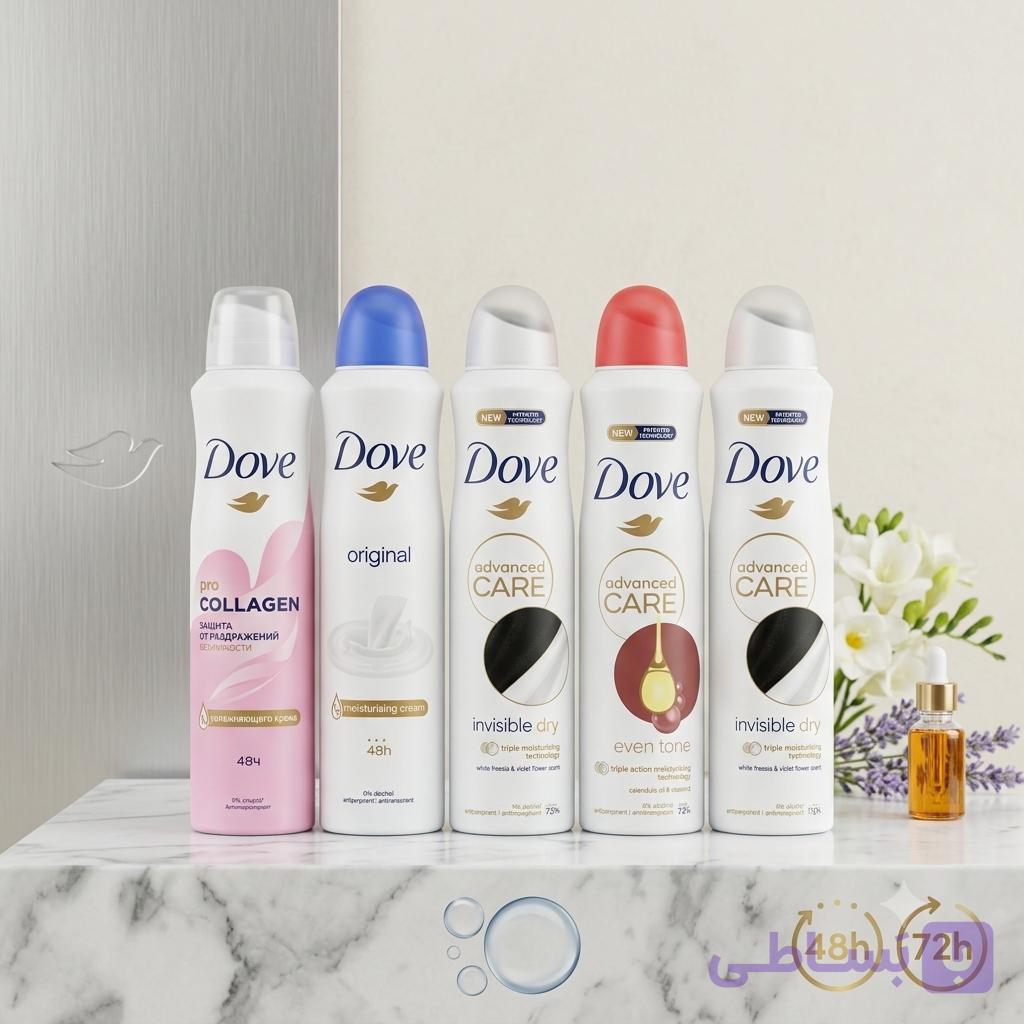 اسپری بدن داو Dove