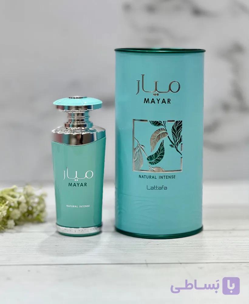 ادکلن میار سبز برند لطافه حجم 100 میل — تصویر 1
