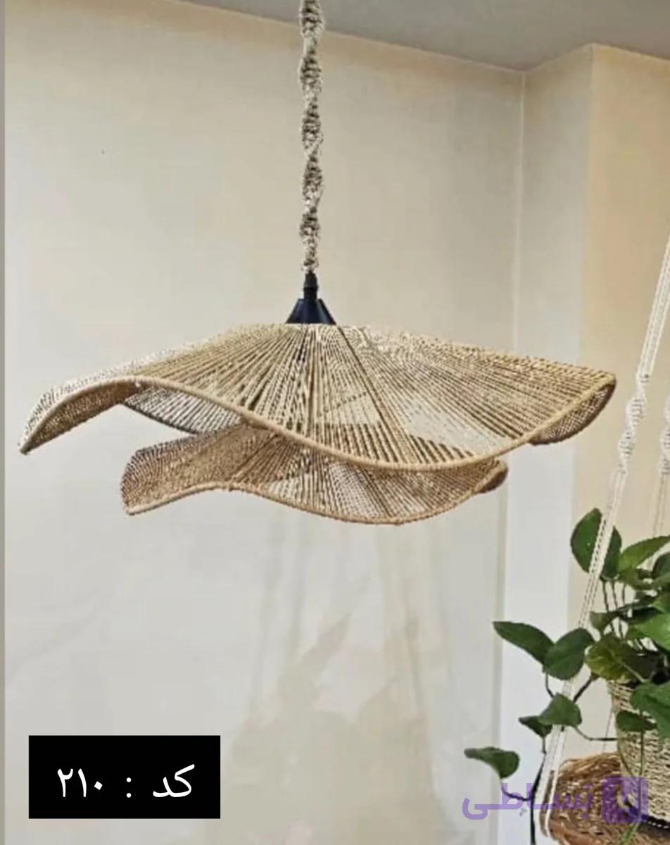 لوستر لاله دوبل چسبیده کد ۲۱۰