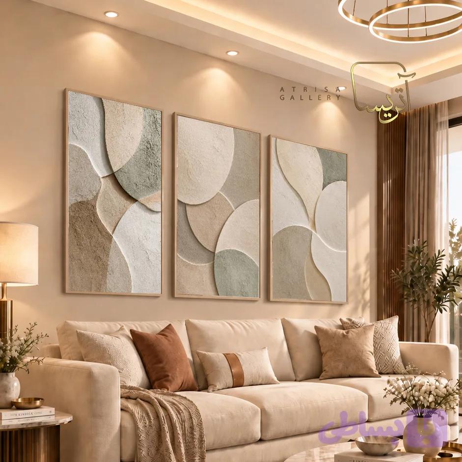 تابلو طرح آبستره کد 820