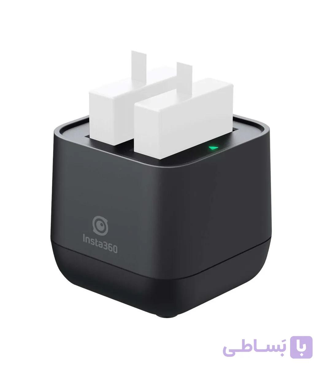 شارژر باتری دو قلوی اینستا 360 وان ایکسInsta360 One X Dual Battery Charging Dock — تصویر 1