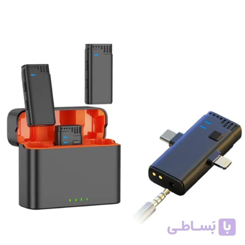 میکروفون بی سیم جیماری Jmary MW-16 For Type C / Lightning — تصویر 1