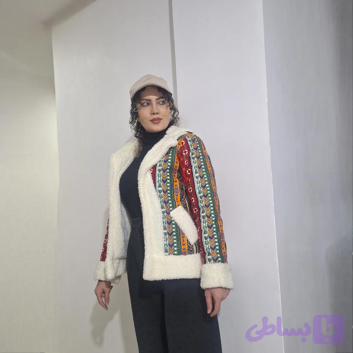 کت طرح سنتی گلیمی