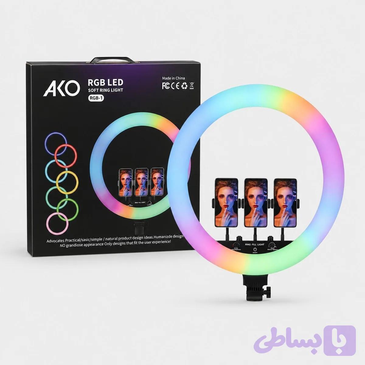 رینگ لایت آکو مدل RGB-1