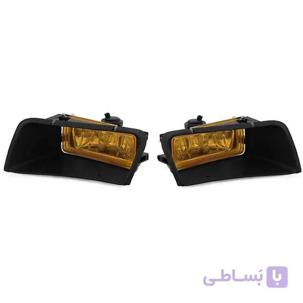 چراغ مه شکن جلو مدل d800 مناسب برای پژو 405 بسته دوعددی