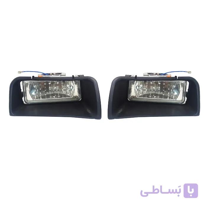 چراغ مه شکن جلو زرین صنعت مدل PG-405 مناسب برای پژو 405