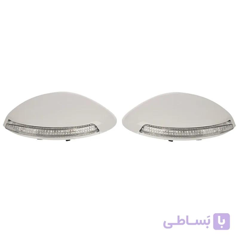 قاب مکمل چراغدار آینه زرین صنعت مناسب برای پژو 206