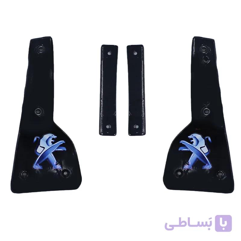 محافظ ضد سرقت در خودرو زرین صنعت کد 102 مجموعه 4عددی
