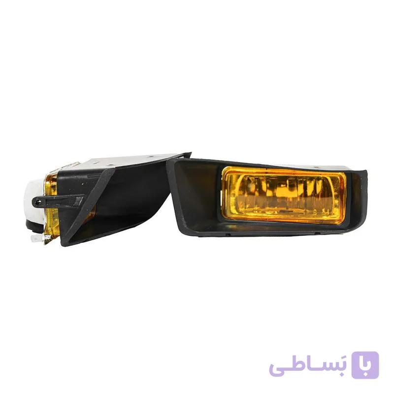 چراغ مه شکن جلو چپ و راست زرین صنعت مدل PY-405 مناسب برای پژو 405 بسته 2 عددی