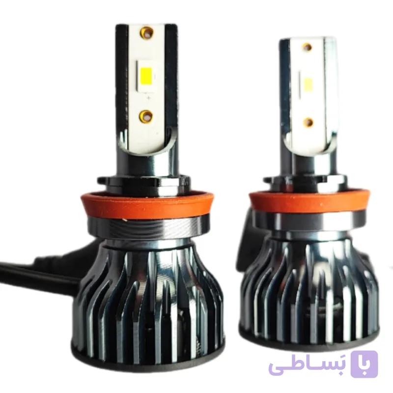 لامپ هدلایت تک حالته فرهاد مدل H11-PRO پایه H11 بسته 2 عددی