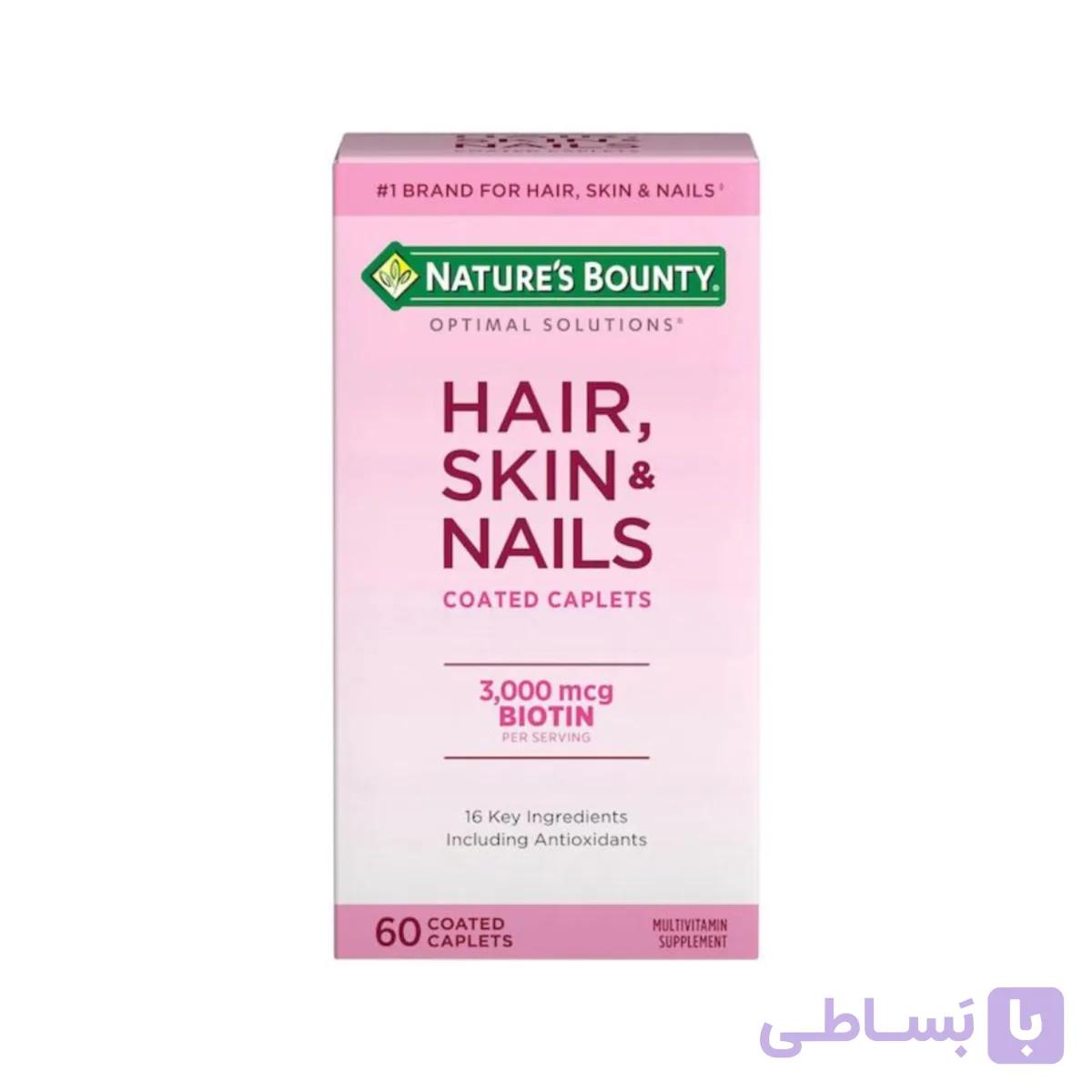 تقویت کننده پوست و مو و ناخن نیچرز بونتی