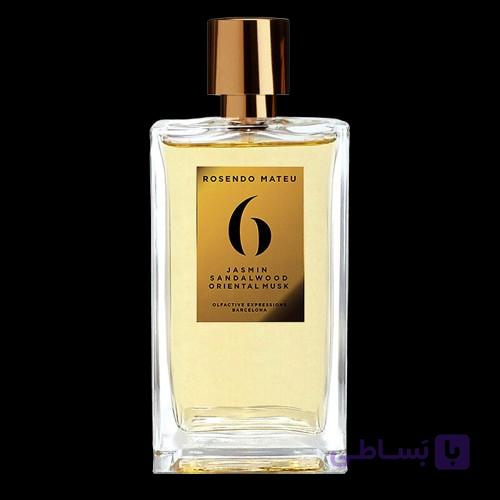 عطر ادکلن زنانه روزندو متئو شماره ۶ یاسمن صندل‌وود Rosendo Mateu No.6 Jasmin Sandalwood Tester 100ml