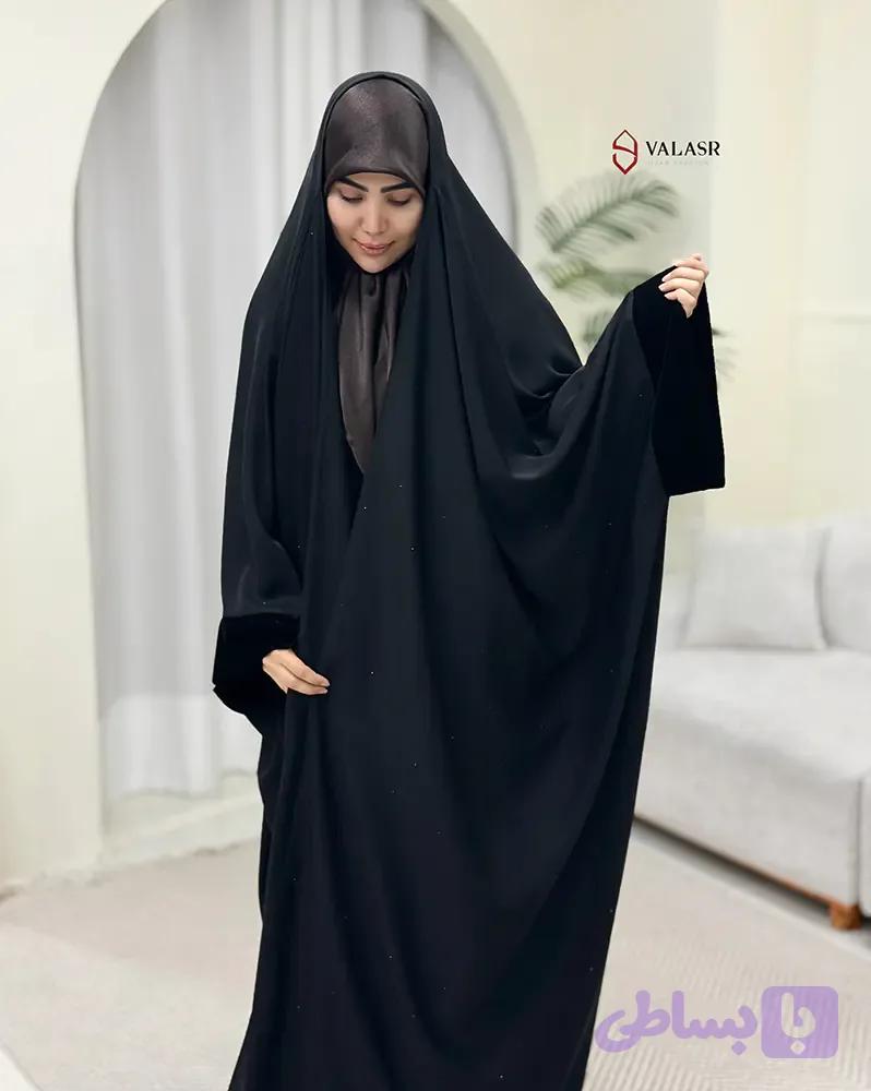 چادر عربی نگین‌دار ونوس — تصویر 1