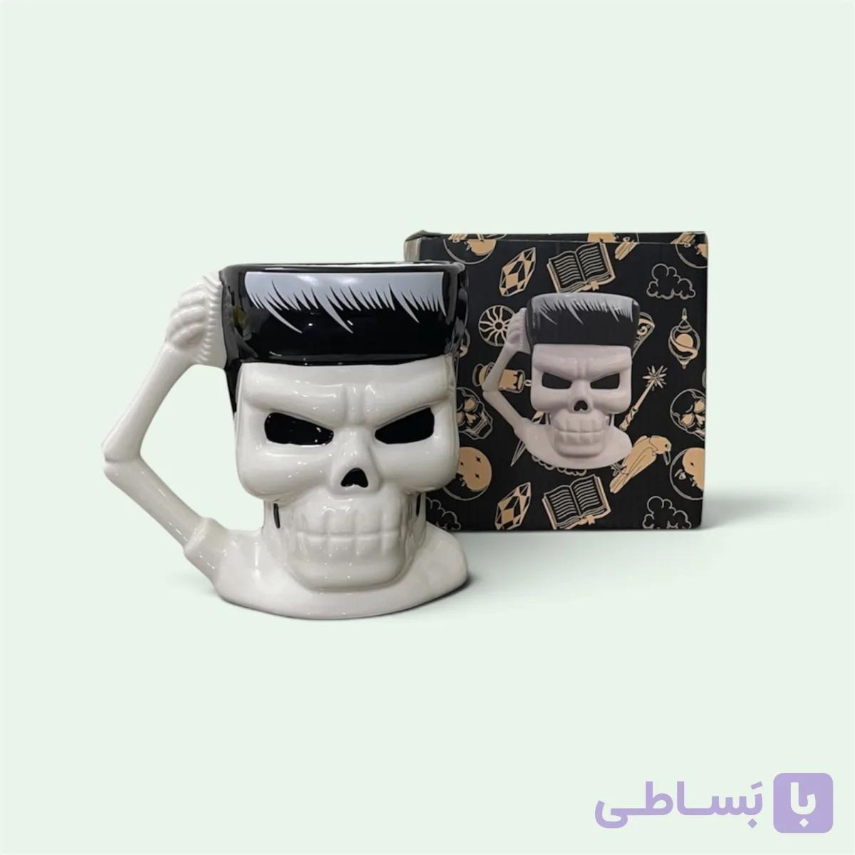 ماگ سه بعدی اسکلت — تصویر 1