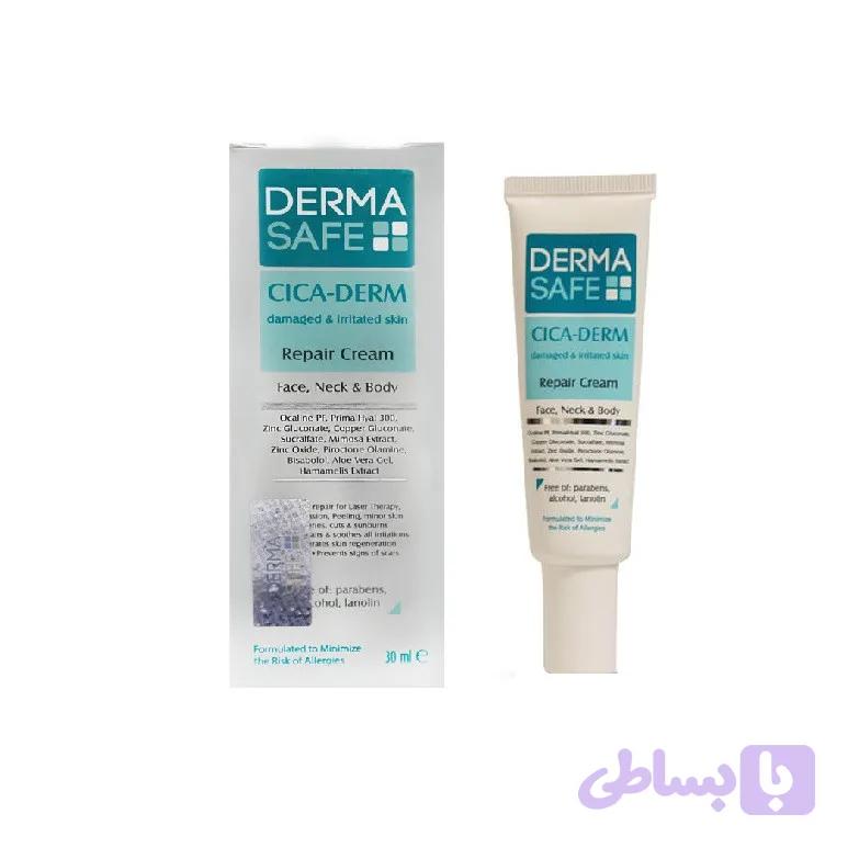 کرم ترمیم کننده درماسیف مدل Cica_Derm حجم 30 میلی لیتر