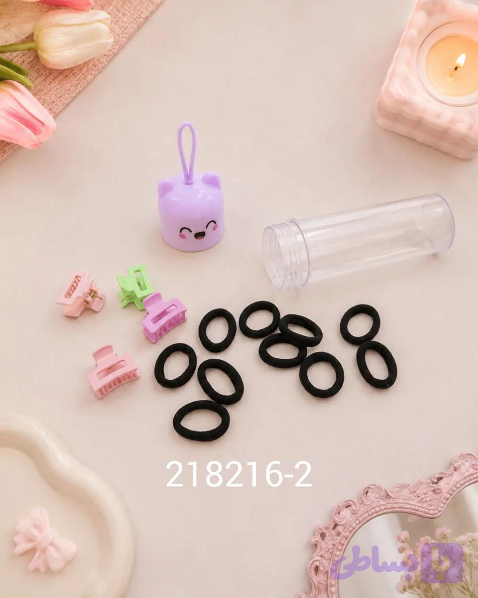 پک کلیپس و کش مو جعبه موش — تصویر 1
