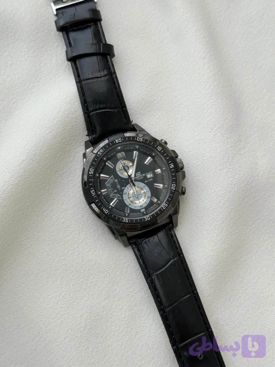 ساعت چرمی مردانه Casio edifice