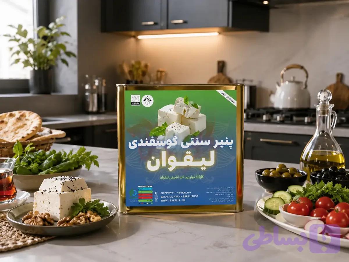 پنیر لیقوان | سنتی سوپر ویژه گوسفندی حلب متوسط — تصویر 1