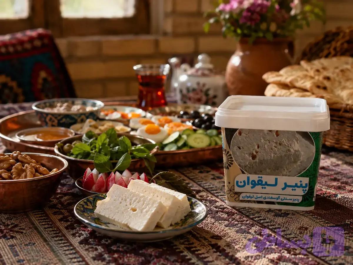 پنیر لیقوان | سنتی گوسفندی ۴۰۰ گرمی پک ۴ عددی — تصویر 1