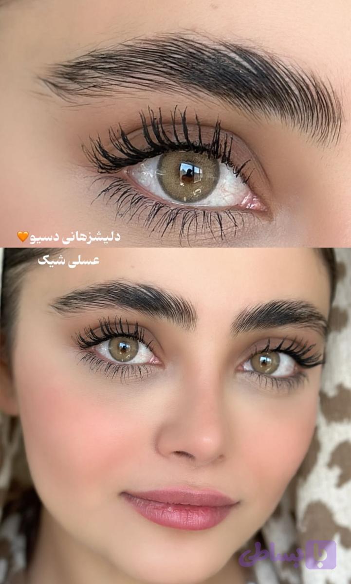 لنز چشم برند دسیو رنگ دلیشز هانی