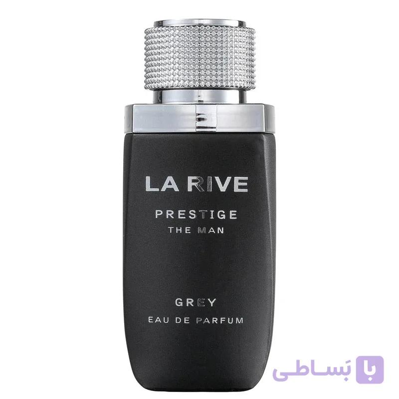 ادو پرفیوم مردانه لا ریو مدل prestige grey حجم 75 میلی لیتر